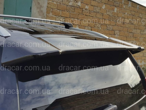 Спойлер козирок Mitsubishi Pajero Sport 2015-2019 ABS пластик під фарбування артикул 6696
