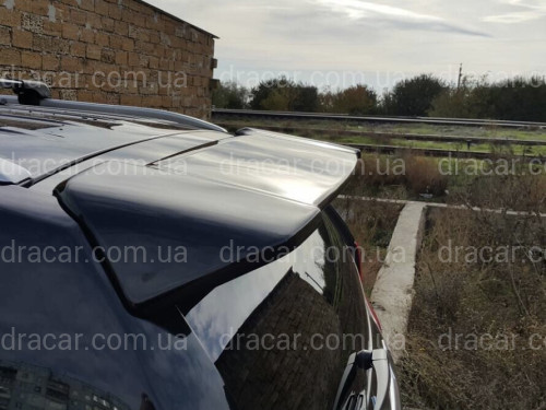 Спойлер козирок Mitsubishi Pajero Sport 2015-2019 ABS пластик під фарбування артикул 6696