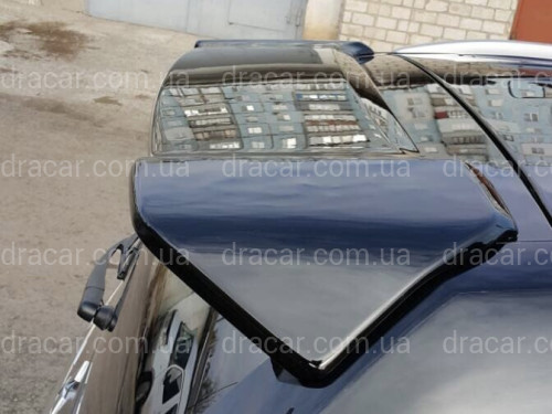 Спойлер козирок Mitsubishi Pajero Sport 2015-2019 ABS пластик під фарбування артикул 6696