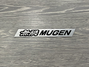Емблема Mugen для Honda ABS пластик (14см)