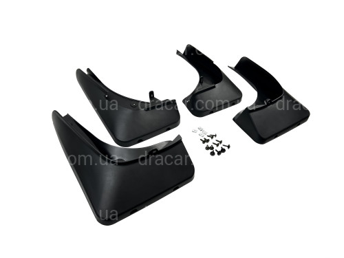 Бризковики BMW X5 E70 2007-2013/F15 2013-2019 для моделей з порогами та без M пакета комплект 4шт. артикул 3946