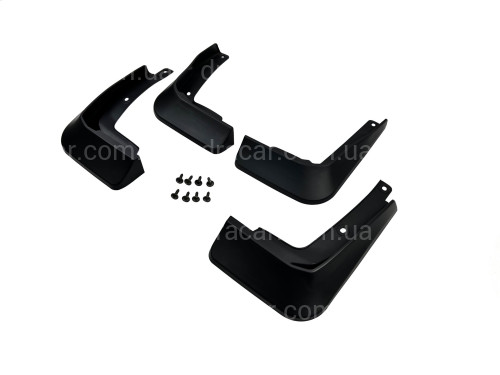 Бризковики Volkswagen Golf 8 хетчбек 2021+, комплект 4 шт. артикул 7711