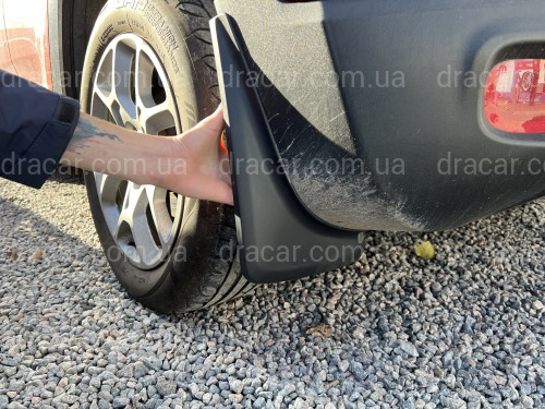 Бризковики Jeep Renegade 2015+, комплект 4шт. артикул 7823