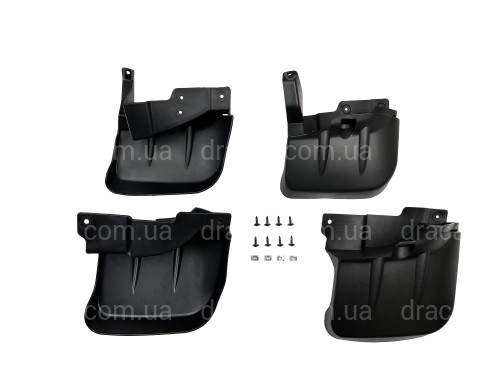 Бризковики Mitsubishi L200 2006-2015, комплект 4шт. артикул 7763