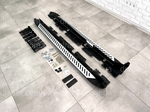 Пороги бічні OEM підніжки BMW X4 F26 2014-2018 2шт. артикул 7745