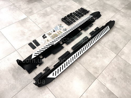 Пороги бічні OEM підніжки BMW X4 F26 2014-2018 2шт. артикул 7745