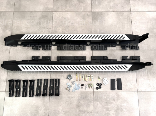 Пороги бічні OEM підніжки BMW X4 F26 2014-2018 2шт. артикул 7745