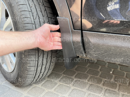 Бризковики передні Nissan Qashqai / Rogue Sport 2014+ комплект 2шт. артикул 6123