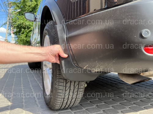 Бризковики задні Nissan Qashqai / Rogue Sport 2014+ комплект 2шт. артикул 6124