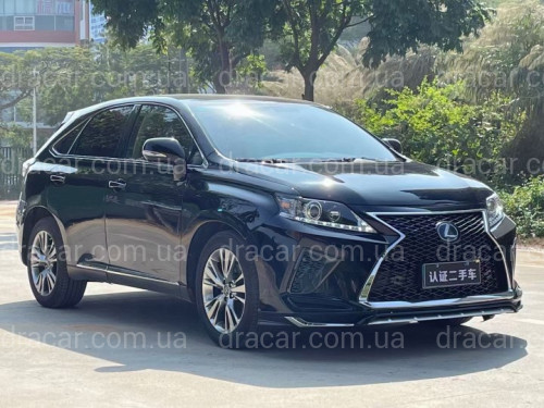 Бампер передній комплектний Lexus RX 2012-2015 у стилі F-Sport RX 2020+ артикул 7872