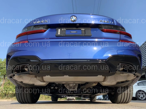 Насадки на вихлопні труби Performance BMW G20 G21 G22 G23 G26 G42 чорні артикул 7877