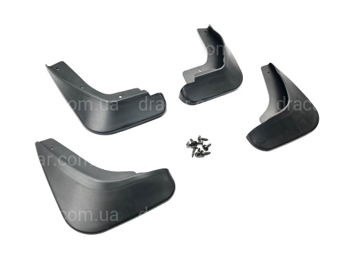 Бризковики Mazda 3 ХЕТЧБЕК 2009-2013, комплект 4шт. артикул 7835