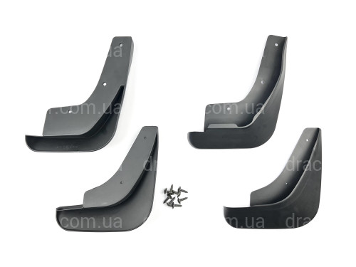 Бризковики Mazda 3 ХЕТЧБЕК 2009-2013, комплект 4шт. артикул 7835