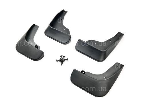 Бризковики Mazda 3 Sport 2009-2013, комплект 4шт. артикул 7836