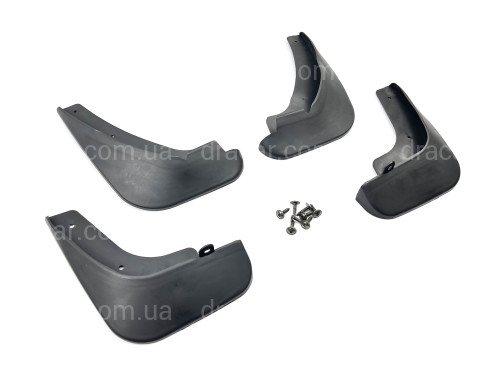 Бризковики Mazda 3 СЕДАН 2009-2013, комплект 4шт. артикул 7837