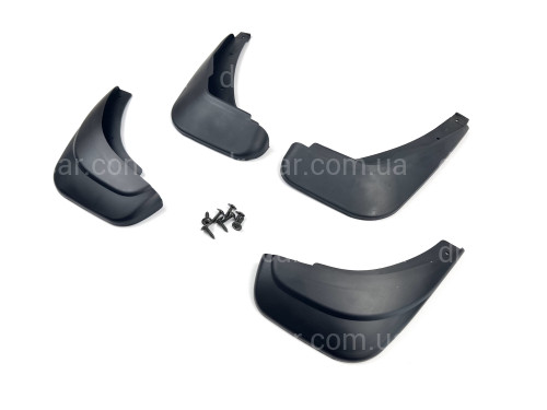 Бризковики Mazda 2 ХЕТЧБЕК 2007-2014, комплект 4шт. артикул 7838
