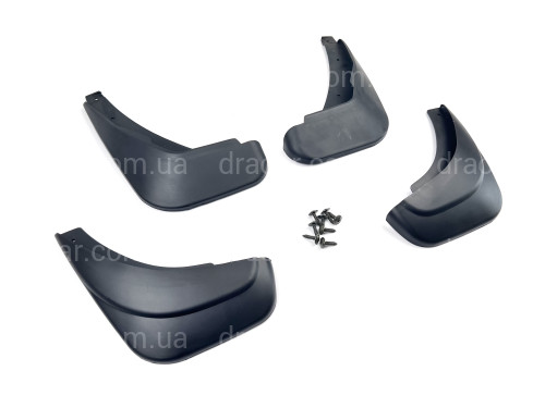 Бризковики Mazda 2 ХЕТЧБЕК 2007-2014, комплект 4шт. артикул 7838