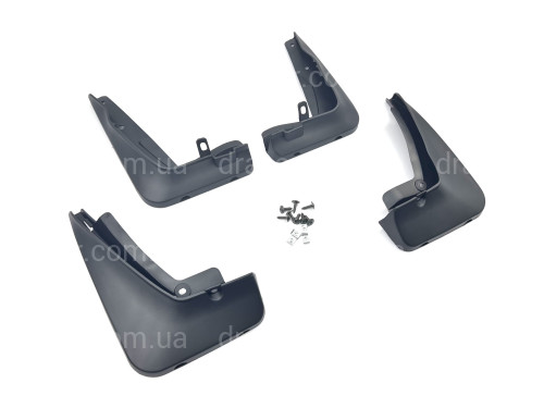 Бризковики BMW 3 Series E46 1999-2005, комплект 4шт. артикул 7848