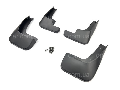 Бризковики Citroen C-Elysee 2012+, комплект 4шт. артикул 7856