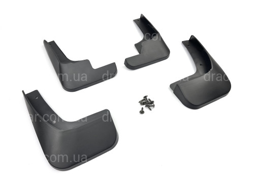 Бризковики Citroen C-Elysee 2012+, комплект 4шт. артикул 7856