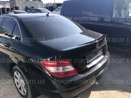 Спойлер ліп на багажник Mercedes-Benz C-class W204 2007-2014 ABS пластик під фарбування артикул 6795