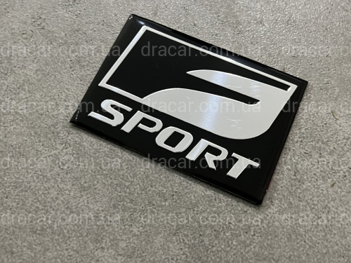 Наклейка на кузов F SPORT артикул 1921