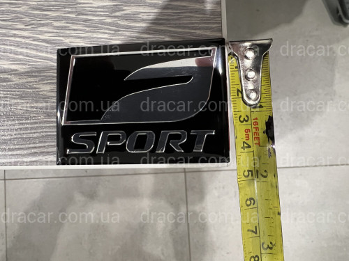 Наклейка на кузов F SPORT артикул 1921