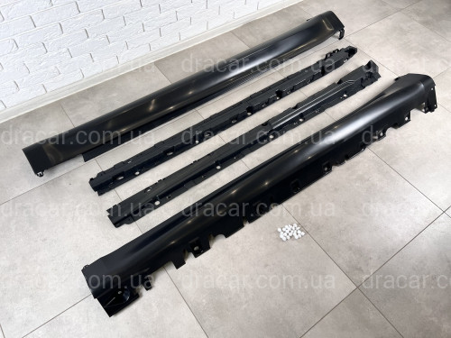 Накладки на пороги M-paket BMW X5 F15 / X5M F85 2013-2018 артикул 7885
