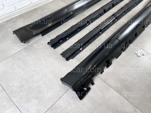 Накладки на пороги M-paket BMW X5 F15 / X5M F85 2013-2018 артикул 7885