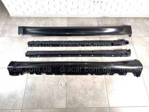 Накладки на пороги M-paket BMW X5 F15 / X5M F85 2013-2018 артикул 7885