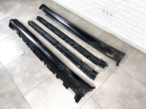 Накладки на пороги M-paket BMW X5 F15 / X5M F85 2013-2018 артикул 7885