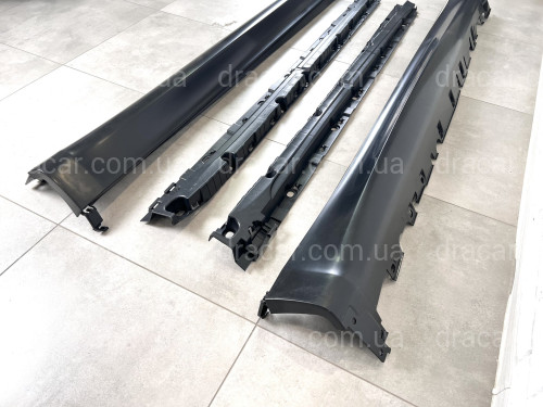 Накладки на пороги M-paket BMW X5 F15 / X5M F85 2013-2018 артикул 7885