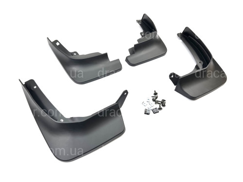 Бризковики Volkswagen E-Tharu 2019+, комплект 4шт. артикул 7778