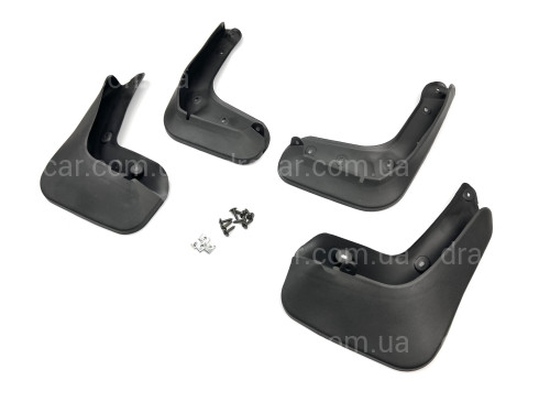 Бризковики Volkswagen Scirocco 2008-2014 до рестайлінгу, комплект 4шт. артикул 7782