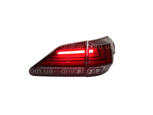 Задні ліхтарі Lexus RX 350 / 450h 2009-2015 у стилі рестайлінг 2020+ 4шт  артикул 7900