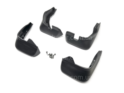 Бризковики Honda Jazz / Fit 2001-2007, комплект 4шт. артикул 7803