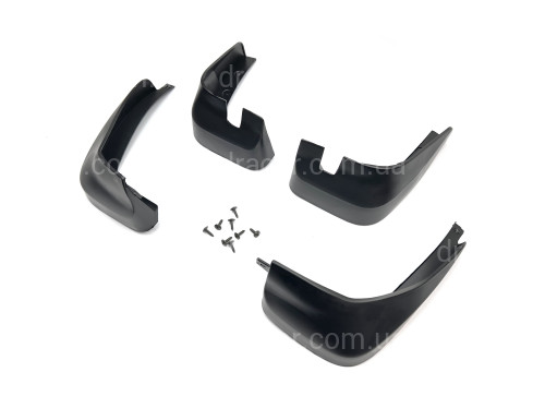 Бризковики Honda Jazz / Fit 2007-2009, комплект 4шт. артикул 7804