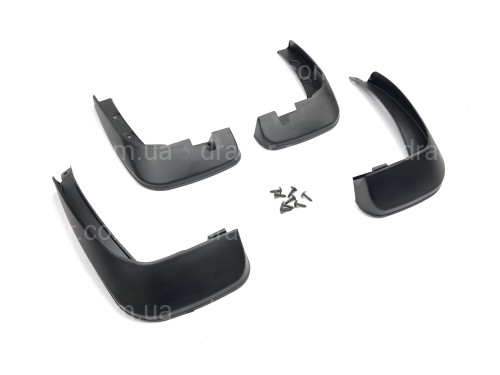 Бризковики Honda Jazz / Fit 2010-2013, комплект 4шт. артикул 7807