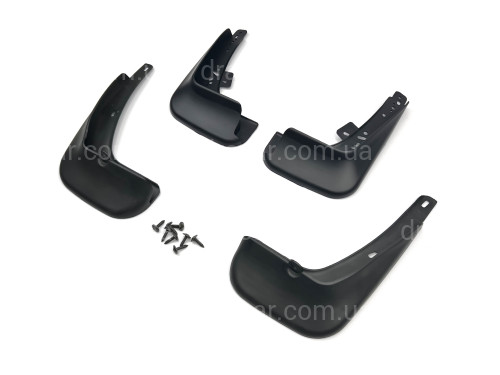 Бризковики Hyundai Accent 2011-2021, комплект 4шт. артикул 7523