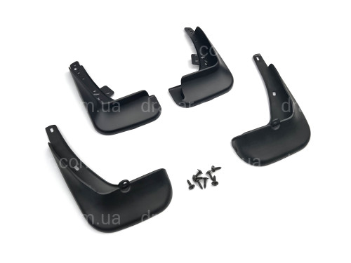 Бризковики Hyundai Accent 2011-2021, комплект 4шт. артикул 7523