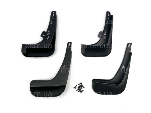 Бризковики Hyundai Accent 2011-2021, комплект 4шт. артикул 7523