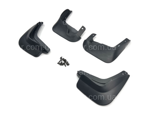 Бризковики Chevrolet Aveo ХЕТЧБЕК T255 2008-2012 комплект 4шт. артикул 7861