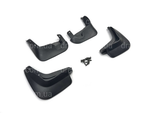 Бризковики Chevrolet Aveo ХЕТЧБЕК T255 2008-2012 комплект 4шт. артикул 7861