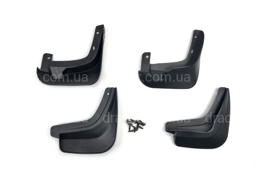 Бризковики Chevrolet Aveo ХЕТЧБЕК T255 2008-2012 комплект 4шт. артикул 7861