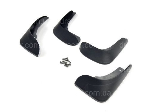Бризковики Volkswagen Polo хетчбек 2004-2009 комплект 4шт. артикул 3953