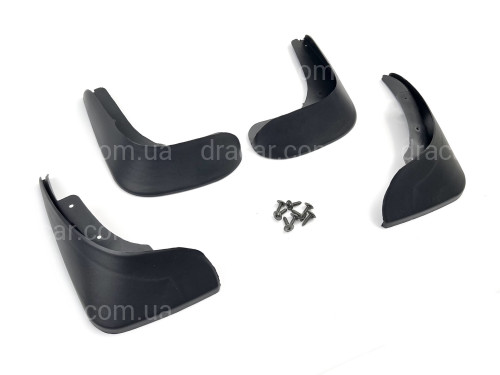 Бризковики Volkswagen Polo хетчбек 2004-2009 комплект 4шт. артикул 3953