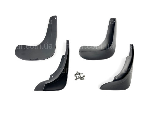 Бризковики Volkswagen Polo хетчбек 2004-2009 комплект 4шт. артикул 3953