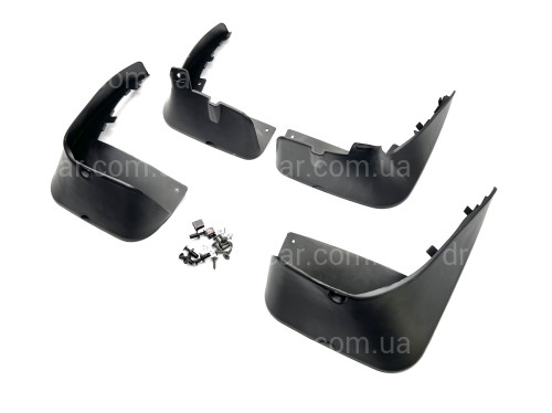 Бризковики Mercedes Benz W221 2005-2013 (без обвісу) комплект 4шт артикул 4552