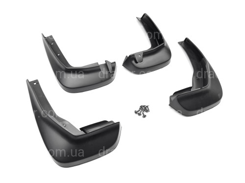 Бризковики Honda Crosstour 2010-2013, комплект 4шт. артикул 7698