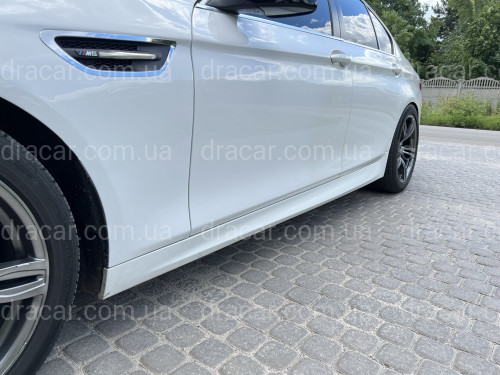 Накладки на пороги M-paket BMW 5 series F10 F11 2010-2016 артикул 7925